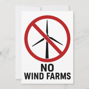 Geen Windparken - Geen Windturbines Kaart