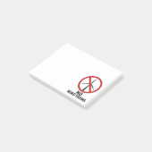 Geen Windparken - Geen Windturbines Post-it® Notes (Schuin)