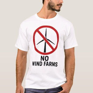 Geen Windparken - Geen Windturbines T-shirt