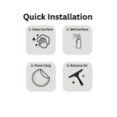 Geen winkeldiefstal teken - Retail Window Cling Raamsticker