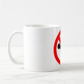 Geen winkelgebied koffiemok (Links)