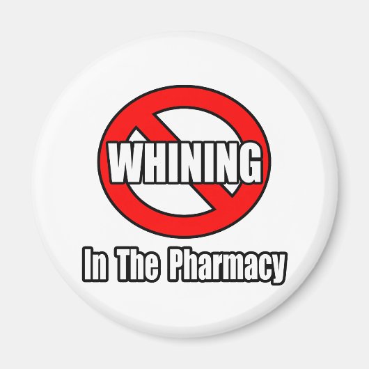 Geen winning in de apotheek magneet (Voorkant)