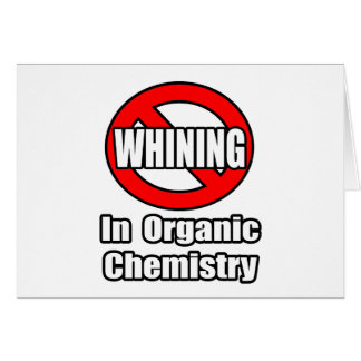 Geen winning in de organische chemie