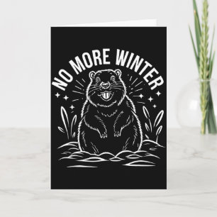 Geen Winter Meer Groundhog Day Grappige Sarcasme M Kaart