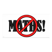 Geen Wiskunde Zone... (grappig)