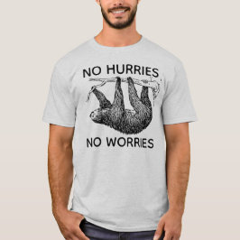 Geen woede geen woede rond Funny T-shirt