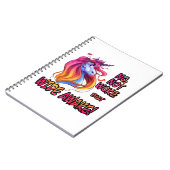 Geen woke, maar brede wakker notitieboek (Linkerzijde)