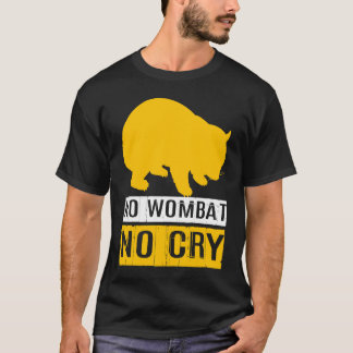 Geen Wombat Geen Huil T-shirt