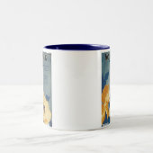 Geen wonder dat ik van je  Songbook Hoesje hou Tweekleurige Koffiemok (Center)