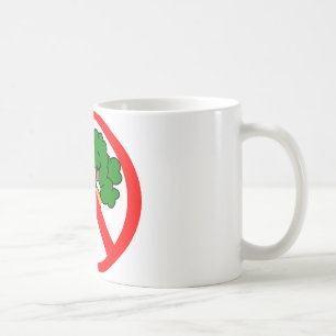 Geen wortelen. koffiemok