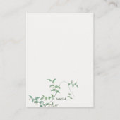 Geen Wrap Douchewandkaart Informatiekaartje (Achterkant)