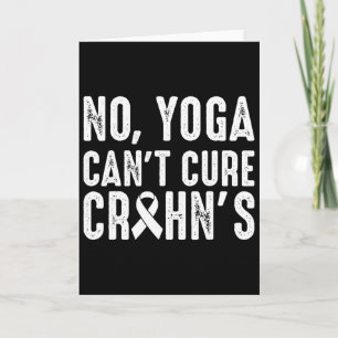 Geen yoga kan de ziekte van Crohn genezen Kaart