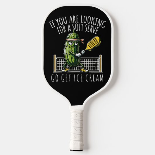 Geen Zachte Opslagen Hier – Pickleball met Beet Paddle (Achterkant)