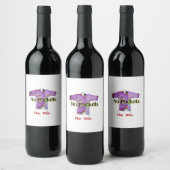 Geen zakken goede wijn wijn etiket (Flessen)