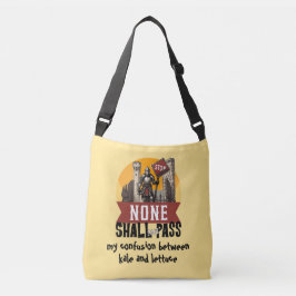 Geen Zal Passeren Koolblad Sla Verwarring Grappig Crossbody Tas