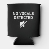 Geen zang gedetecteerd Minimale audio ontwerp Blikjeskoeler (Voorkant)