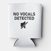 Geen zang gedetecteerd Minimale audio ontwerp Blikjeskoeler (Voorkant)