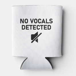 Geen zang gedetecteerd Minimale audio ontwerp Blikjeskoeler