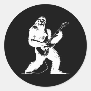 Geen zichtbare tekst gedetecteerd Yeti gitarist Ro Ronde Sticker