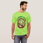 Geen ziektekiemen t-shirt (Voorkant volledig)