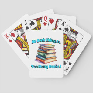 Geen Zoiets Als Te Veel Boeken! Pokerkaarten