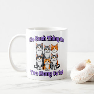 Geen Zoiets Als Te Veel Katten! Koffiemok