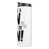 Geen zonde voor Win Boardgamer Meeple Fun statemen Thermosbeker (Geroteerd rechts)