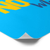  geen zonneschermen poster (Hoek)