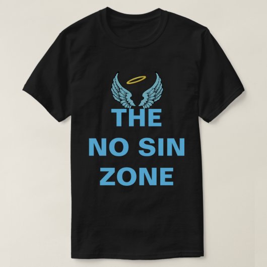 Geen zonzone t-shirt (Design voorkant)