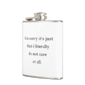 Geen zorg heupfles (Links)