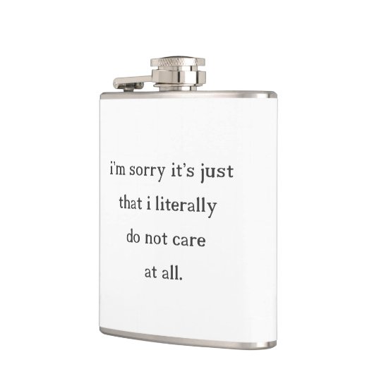 Geen zorg heupfles (Links)