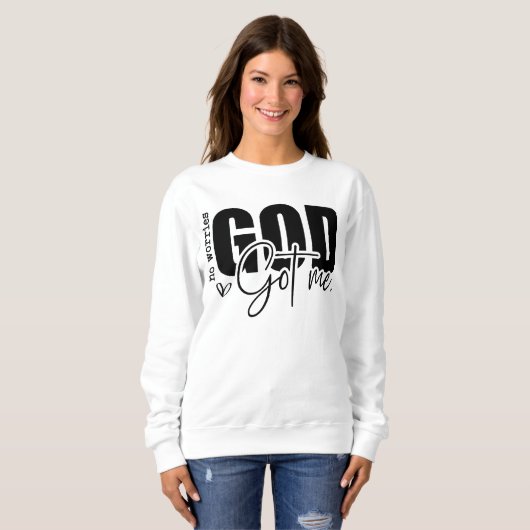 Geen zorgen dat God me heeft Trui (Voorkant volledig)