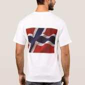 Geen zorgen dat ik Noors ben T-shirt (Achterkant)