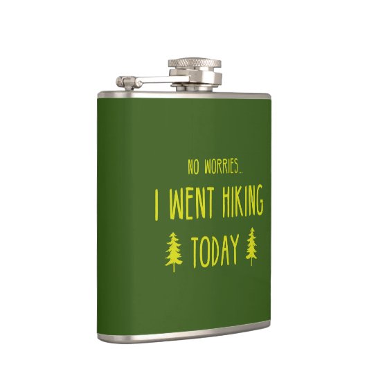 Geen zorgen die ik vandaag heb gesleept heupfles (Rechts)