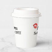 Geen zorgen, dit is alleen COFFEE Papieren Bekers (Rechts)