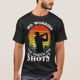 Geen zorgen, ik ben ingeënt t-shirt