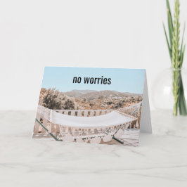 Geen zorgen, ik heb je rug - kaart