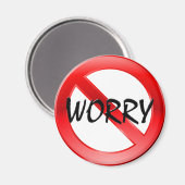 Geen zorgen! magneet (Voorkant / Achterkant)