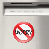 Geen zorgen magneet (Insitu (Vaatwasser))