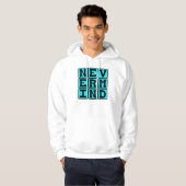 Geen zorgen, opgeven hoodie (Voorkant volledig)