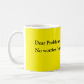 Geen zorgen over de Mok van de Koffie van het Cita (Links)