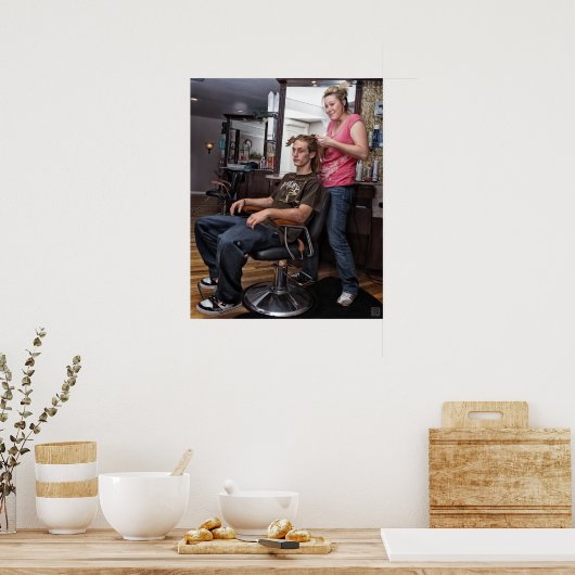 Geen zorgen poster (Keuken)