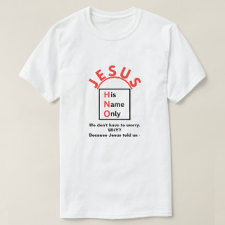 Geen zorgen t-shirt