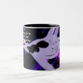 Geen zorgen tweekleurige koffiemok (Center)