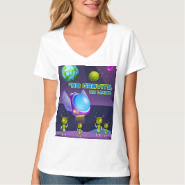 Geen zwaartekracht geen grenzen t-shirt