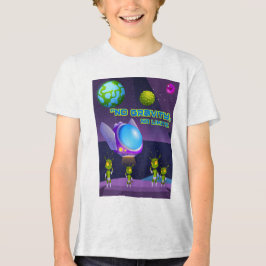 Geen zwaartekracht geen grenzen Tri-Blend shirt