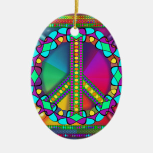 geen zwarte zone gekleurd keramisch ornament