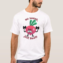 Geen zweet, alleen bieten T-shirt