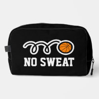 Geen zweet grappige basketbal sport toilettas kit