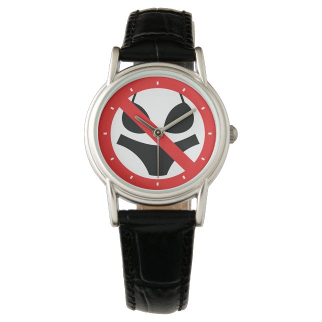 Geen zwemkleding/geen ondergoed horloge (Voorkant)